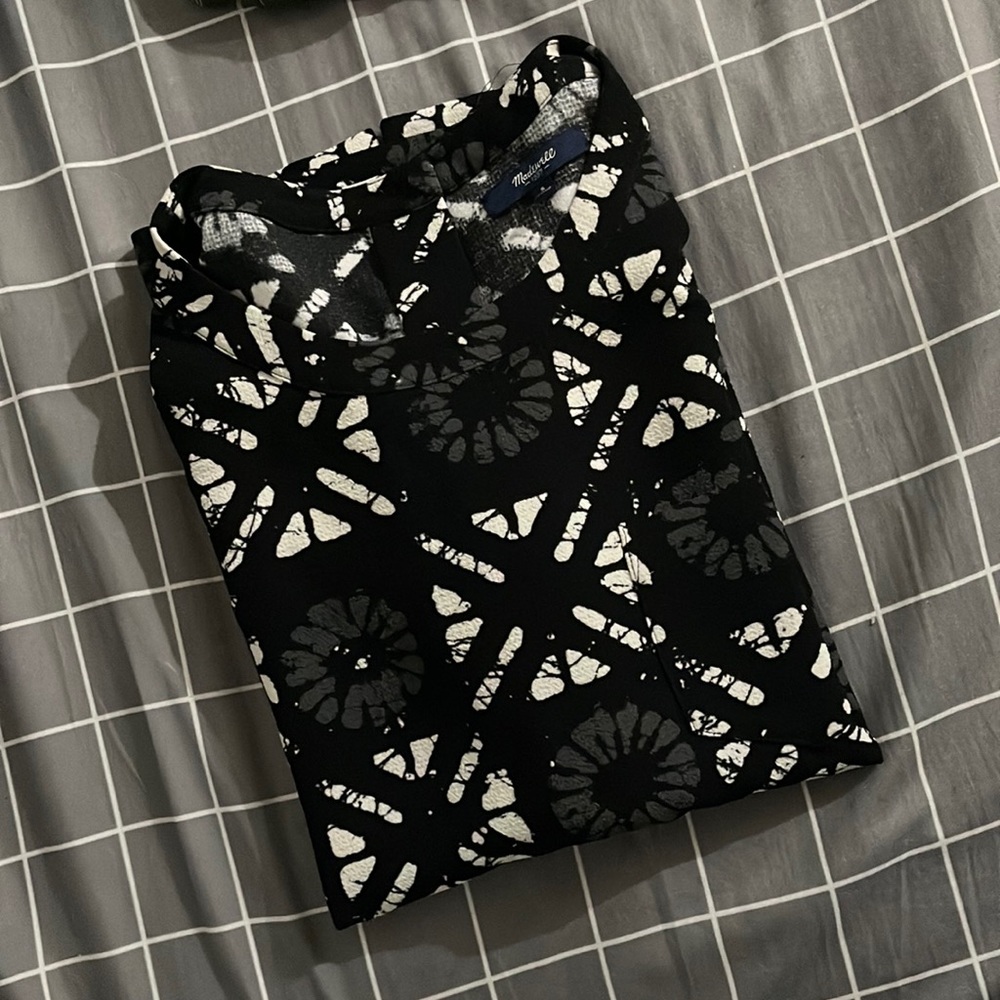 Madewell Patterned Short Sleeve